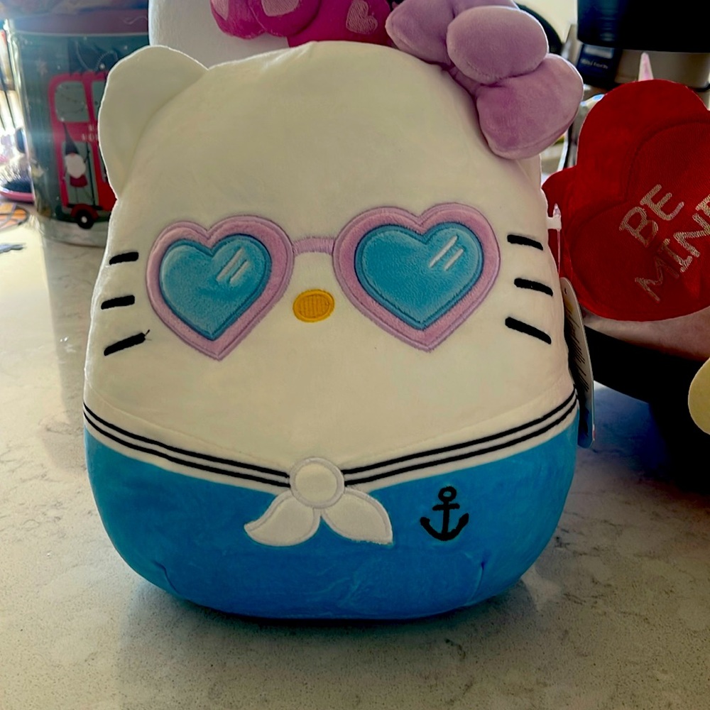 Hello Kitty, nautical, squishmallow